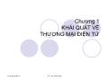 Thương mại điện tử - Khái quát về thương mại điện tử