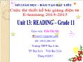 Unit 13: Reading - Grade 11 - Hobbies - Trần Thị My