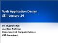 Web Application Design SEII - Lecture 14