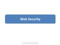 Web Security