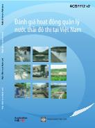 Đánh giá hoạt động quản lý nước thải đô thị tại Việt Nam