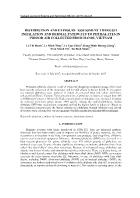 Distribution and exposure assessment through inhalation and dermal pathways to phthalates in indoor air collected from Hanoi, Vietnam