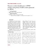 Dynamic model identification of IPMC actuator using fuzzy NARX model optimized by MPSO