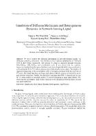 Simulation of Diffusion Mechanism and Heterogeneous Dynamics in Network-Forming Liquid