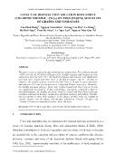 Effect of disinfection solution diox forte (Chlorine Dioxide - Clo2) on prolonging shelflife of grapes and tomatoes - Cao Dinh Dung