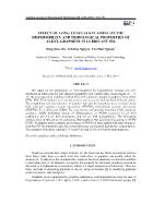 Effect of long - Chain alkylamine on the dispersibility and tribological properties of alkyl - graphene in lubricant oil - Bang Quoc Ha