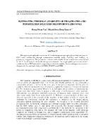 Estimating thermal stability of phosphated and phosphated sulfated mesoporous zirconia - Phong Pham Van