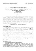 Isotherms, thermodynamics and kinetics of rhodamine b dye adsorption on natural diato - Pham Dinh Du