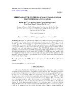 Seeded growth synthesis of gold nanorods for photothermal application - Do Thi Hue