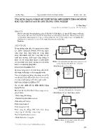 Ứng dụng mạng noron để thiết kế bộ điều khiển theo mô hình mẫu cho một số đối tượng trong công nghiệp - Lê Thu Thủy