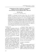 A preliminary study on dietary composition, feeding activity and fullness index of boleophthalmus boddarti in Mekong delta, Vietnam