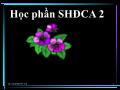 Bài giảng Sinh học Đại cương A2 - Phần 2: Sinh học cơ thể động vật - Điền Huỳnh Ngọc Tuyết