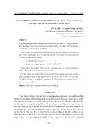 Đặc tính sinh trưởng và dinh dưỡng của cá sao - Poropuntius kremfii ở huyện Nam Đông, tỉnh Thừa Thiên Huế - Võ Văn Phú