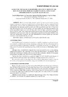 Effect of initial sulfur dioxide content in must on the kinetics of wine primary fermentation, using yeast immobilized in calcium alginate gel - Ton Nu Minh Nguyet