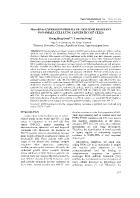 MicroRNAs expression profile of gefitinib resistant non-Small cell lung cancer HCC827 cells