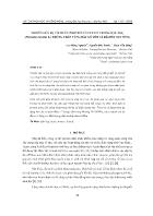 Nghiên cứu sự tích lũy protein và lectin trong đậu ngự (Phaseolus lunatus L.) trồng trên vùng đất gò đồi và bãi bồi ven sông - Cao Đăng Nguyên