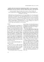 Nghiên cứu thành phần ký sinh trùng trên cá tra pangasianodon hypophthamus sauvage, 1878 bằng phương pháp hình thái và di truyền - Vũ Đặng Hạ Quyên