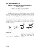 Phenolic compounds from stem of Boerhavia erecta l. growing in Vietnam