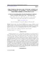 Structure elucidation and cytotoxic activity of attenuatoside B-1, Planciside A, and Culcitoside C2 from the starfish acanthaster planci