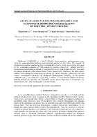 Study of some parameters responsible for glyphosate herbicide mineralization by Electro - Fenton process