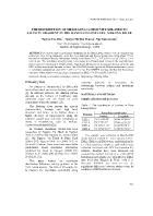 The distribution of meiofauna community related to salinity gradient in the Ham Luong estuary, MeKong river - Nguyen Van Sinh