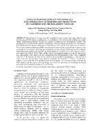 Using of response surface methodology for optimization of biohydrogen production by clostridium SP. TR2 isolated in Vietnam - Nguyen Thi Thu Huyen