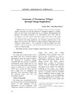Autonomy of Vietnamese Villages through Village Regulations