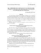 De l’approche par competences a la formation des enseignants de francais: regard sur la conception d’un programme de formation - Phan Nguyen Thai Phong