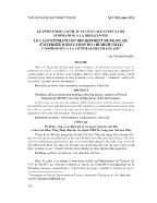 Le portfolio, outil d’auto-Evaluation et de formation a la reflexivite le cas d’etudiants du departement de francais, (universite d’education ho chi minh-ville) confrontes a la litterature francaise - Ha Thi Mai Huong