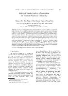 Roles of female leaders of education in Vietnam National University - Nguyen Duc Huy