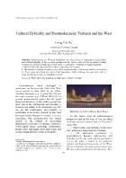 Cultural Hybridity and Postmodernism: Vietnam and the West - Luong Van Hy