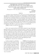 Trống Đông Sơn - bằng chứng của giao lưu văn hóa Đông Sơn với các nền văn hóa ở Đông Nam Á