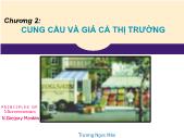 Bài giảng Kinh tế học - Chương 2: Cung cầu và giá cả thị trường - Trương Ngọc Hảo