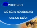 Bài giảng Kinh tế lượng - Chương 3: Mở rộng mô hình hồi qui hai biến