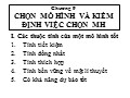 Bài giảng Kinh tế lượng - Chương 9: Chọn mô hình và kiểm định việc chọn mô hình