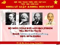 Bài giảng Những nguyên lý cơ bản của chủ nghĩa Mác-Lênin - Bài 5: Sứ mệnh lịch sử toàn thế giới của giai cấp công nhân - Bùi Văn Tuyển