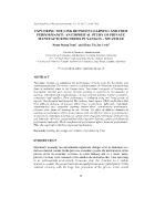 Exploring the link between learning and firm performance: An empirical study of private manufacturing firms in Yangon – Myanmar