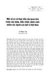 Một số cơ sở thực tiễn cần quan tâm trong xây dựng, điều chỉnh chính sách chăm sóc người cao tuổi ở Việt Nam