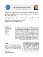 Áp dụng phương pháp khảo sát mẫu đáy biển nghiên cứu đặc điểm hệ thống dầu khí khu vực nước sâu xa bờ, bể Phú Khánh, Biển Đông, Việt Nam