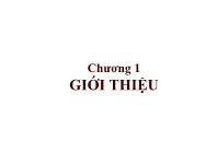 Bài giảng Dụng cụ bán dẫn - Chương 1: Giới thiệu - Hồ Trung Mỹ