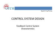 Bài giảng Electric circuit theory - Chapter IV: Feedback control system characteristics - Nguyễn Công Phương