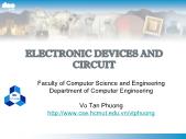 Bài giảng Electronic devices and circuit - Chapter 1: Diode - Võ Tấn Phương