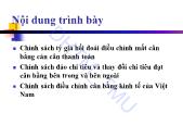 Bài giảng Kinh tế quốc tế 2 - Chương 3