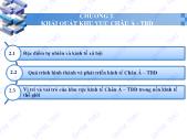 Bài giảng Kinh tế và thương mại các nước châu Á - Thái Bình Dương - Chương 2: Khái quát khu vực châu Á - Thái Bình Dương