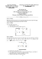 Bộ đề thi học kỳ môn Kỹ thuật điện - Năm học 2014-2015 - Trường Cao đẳng Kỹ thuật Cao Thắng