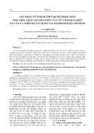 Các nhân tố ảnh hưởng quyết định chọn nhà thầu khảo sát địa chất của các doanh nghiệp tư vấn và thiết kế xây dựng tại thành phố Hồ Chí Minh