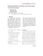 Control method for reducing errors prosessing of the SLS machine