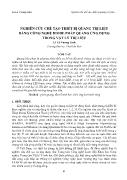 Nghiên cứu chế tạo thiết bị quang trị liệu bằng công nghệ diode phát quang ứng dụng trong vật lý trị liệu