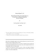 Regional economic integration and its impacts on growth, poverty and income distribution: The case of Vietnam