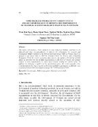 Some highligh problems on current status and recommendation to improve the performance of material sciences research institutes in Vietnam